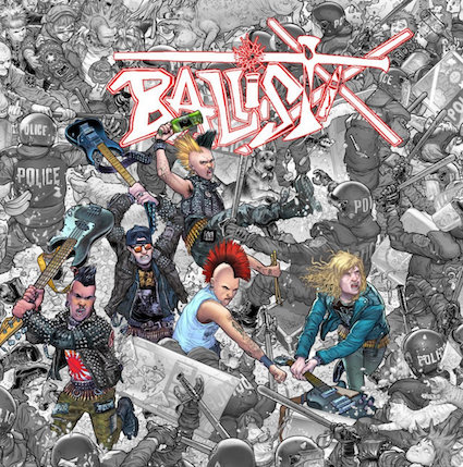 BallistiX : S/T LP (Vinyl bleu tacheté noir)