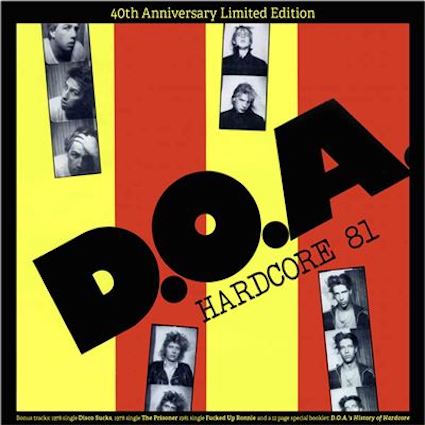 D.O.A. : Hardcore 81 LP