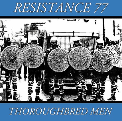 Resistance 77 : Thoroughbred Men LP (Vinyl noir-édition normale)
