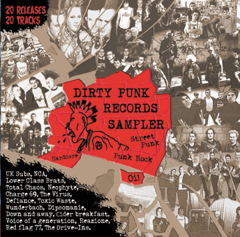 Dirty Punk records sampler CD